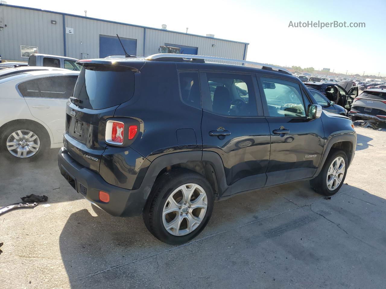 2015 Jeep Renegade Limited Черный vin: ZACCJBDT9FPC48728