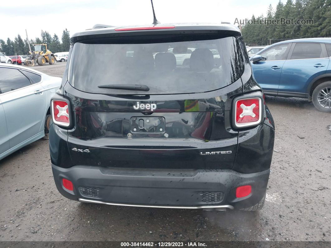 2015 Jeep Renegade Limited Black vin: ZACCJBDTXFPB50307