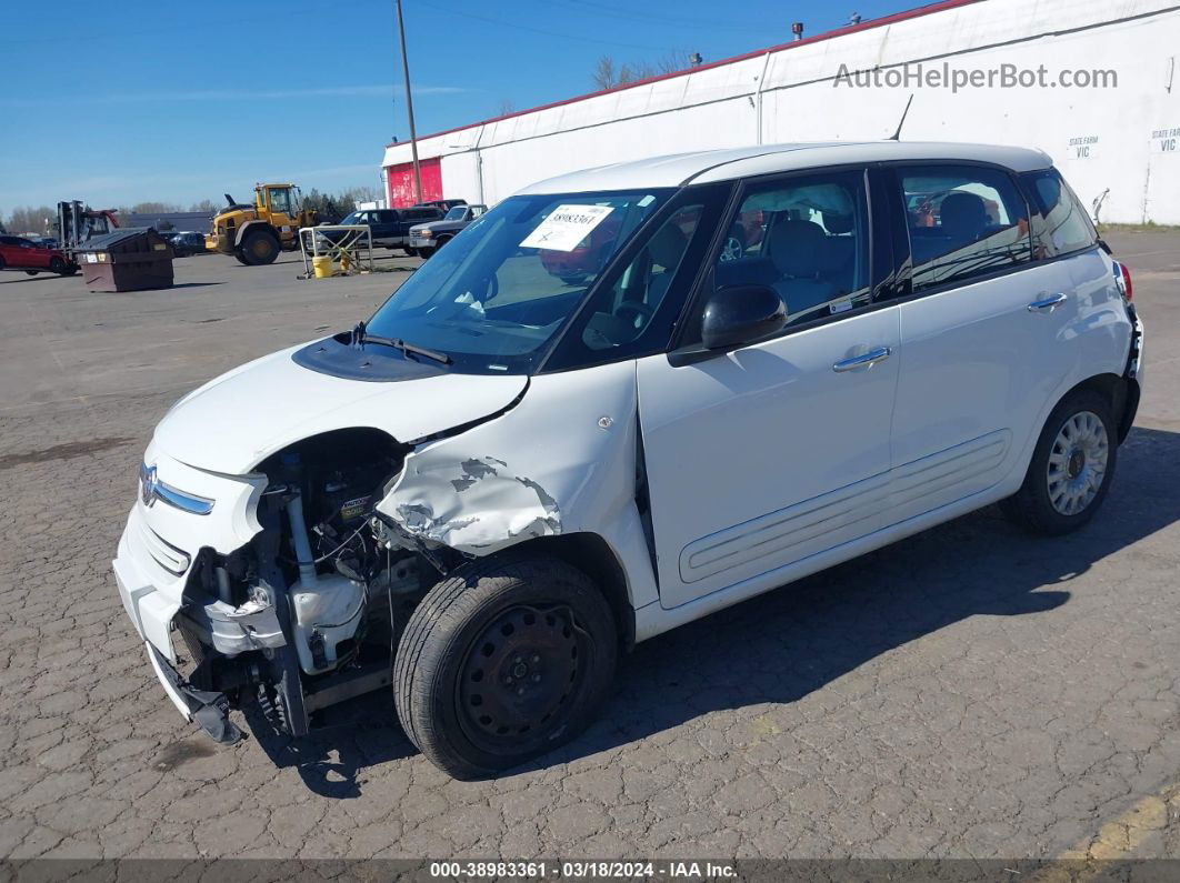 2014 Fiat 500l Pop White vin: ZFBCFAAH0EZ003721