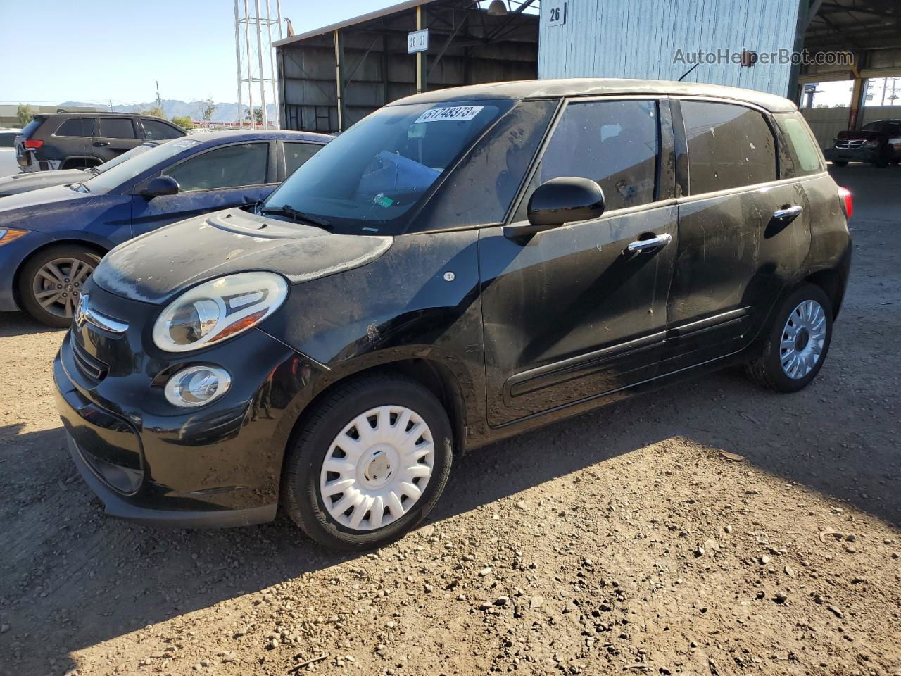 2014 Fiat 500l Pop Черный vin: ZFBCFAAH0EZ017182