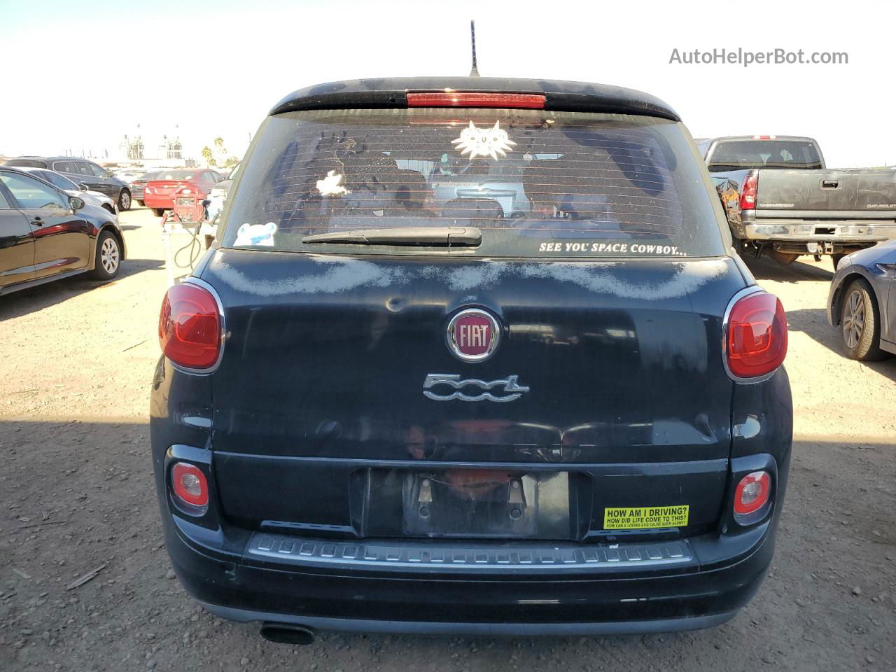 2014 Fiat 500l Pop Черный vin: ZFBCFAAH0EZ017182