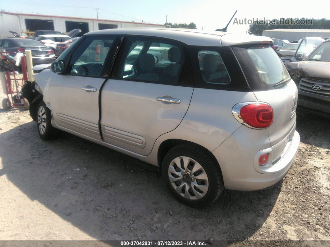 2014 Fiat 500l Pop Silver vin: ZFBCFAAH1EZ012315