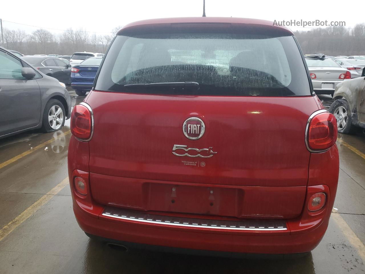 2014 Fiat 500l Pop Red vin: ZFBCFAAH2EZ011934