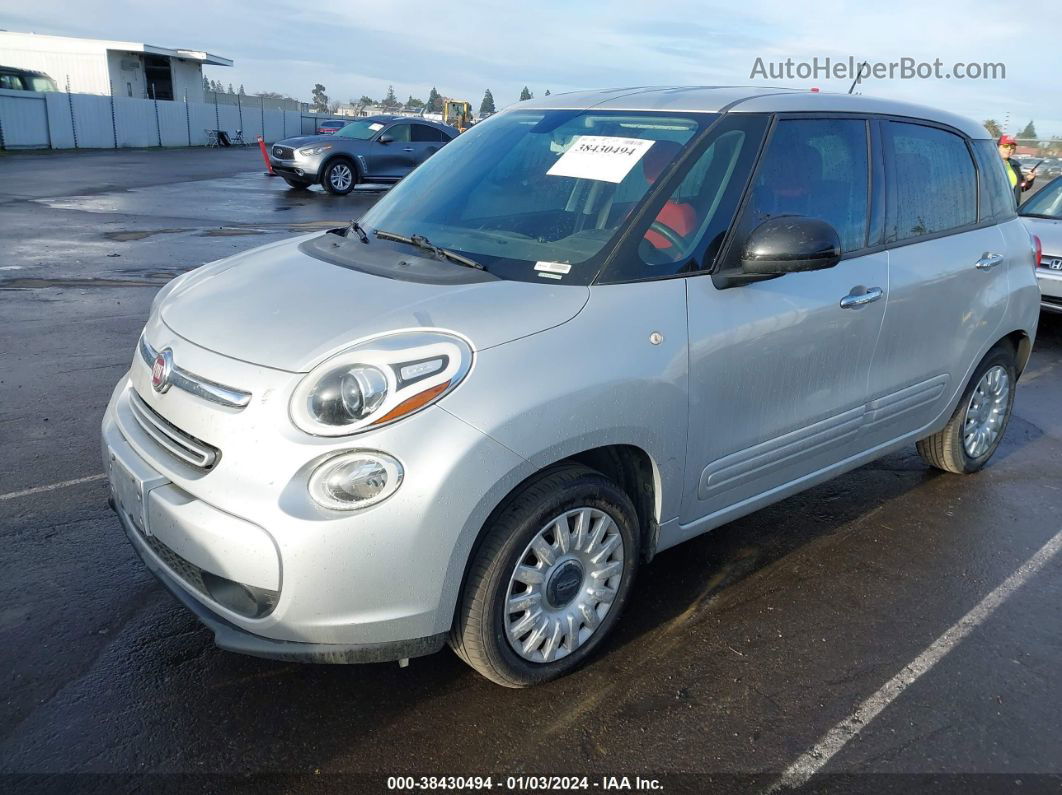 2014 Fiat 500l Pop Silver vin: ZFBCFAAH3EZ029004