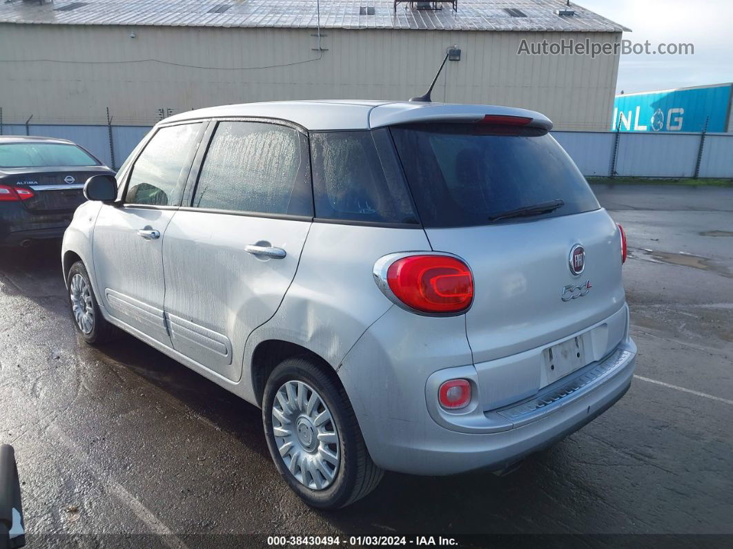 2014 Fiat 500l Pop Silver vin: ZFBCFAAH3EZ029004