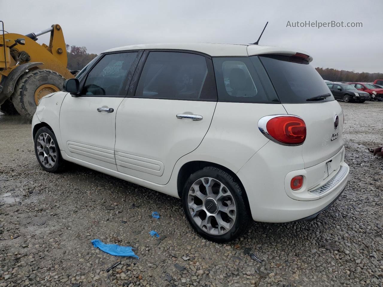 2014 Fiat 500l Pop White vin: ZFBCFAAH5EZ003889