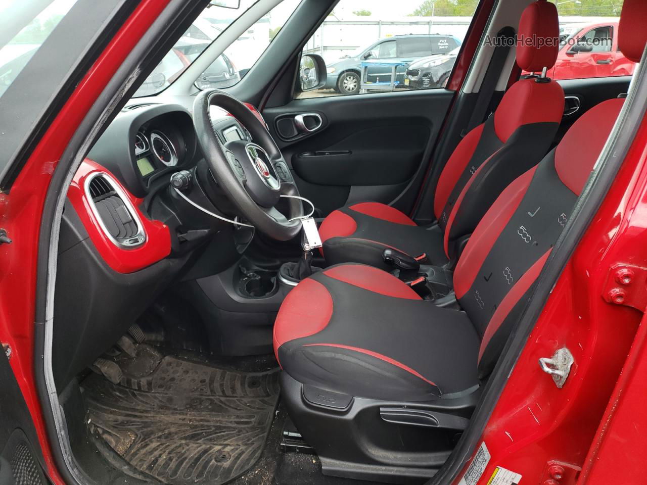 2014 Fiat 500l Pop Red vin: ZFBCFAAHXEZ014158