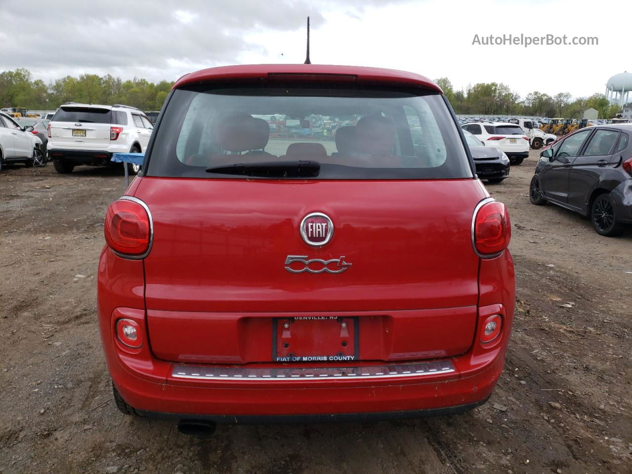 2014 Fiat 500l Pop Red vin: ZFBCFAAHXEZ014158