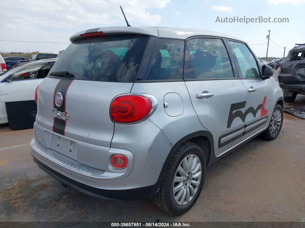 2014 Fiat 500l Easy Silver vin: ZFBCFABH0EZ026978