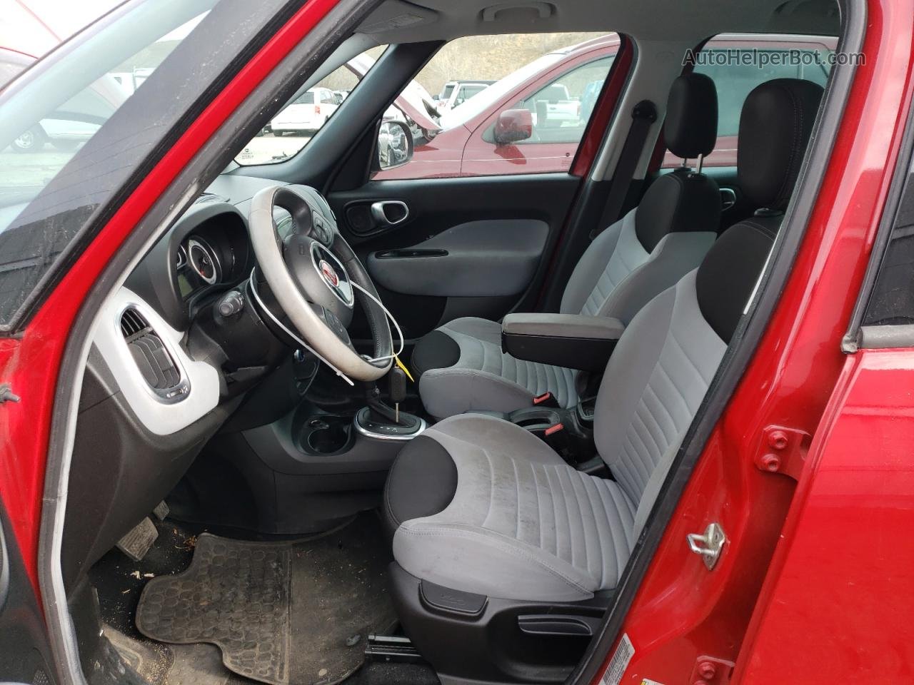 2014 Fiat 500l Easy Red vin: ZFBCFABH1EZ018114