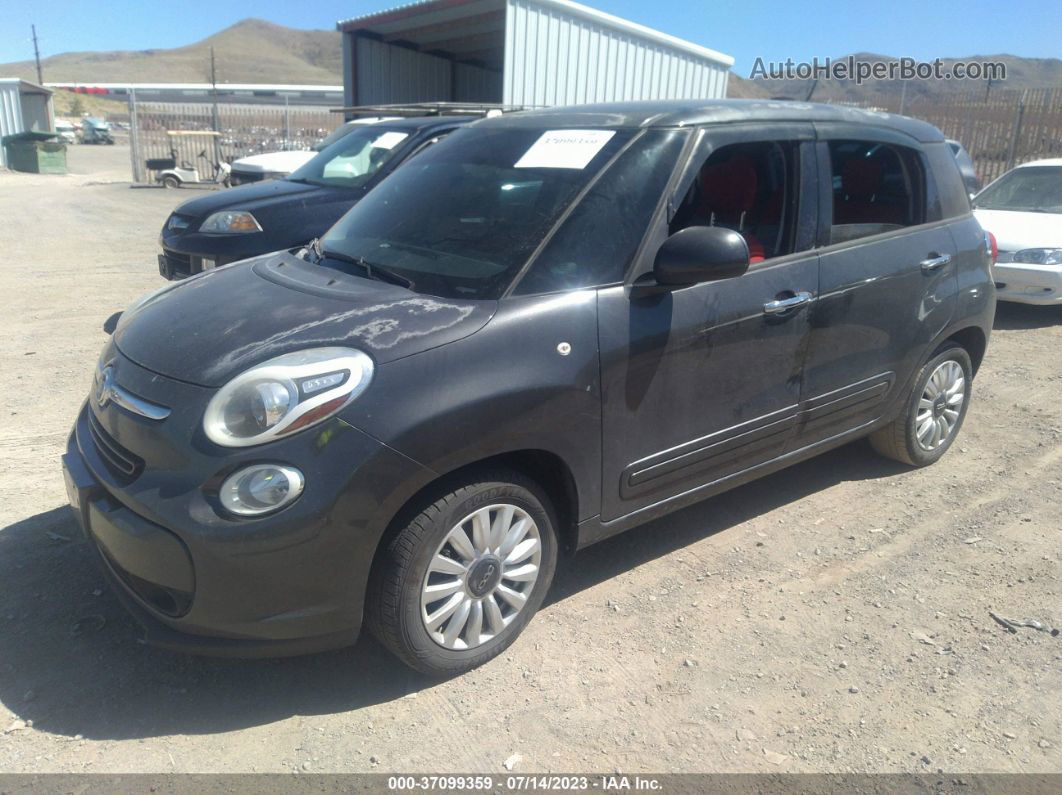 2014 Fiat 500l Easy Gray vin: ZFBCFABH2EZ013679