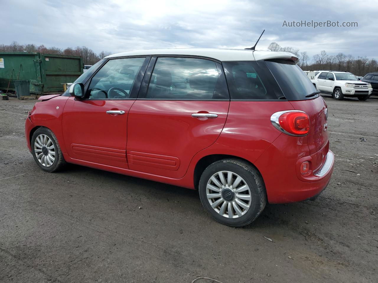 2014 Fiat 500l Easy Красный vin: ZFBCFABH4EZ001243