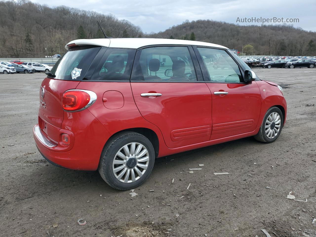 2014 Fiat 500l Easy Красный vin: ZFBCFABH4EZ001243