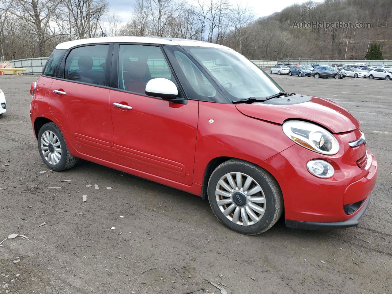 2014 Fiat 500l Easy Red vin: ZFBCFABH4EZ001243