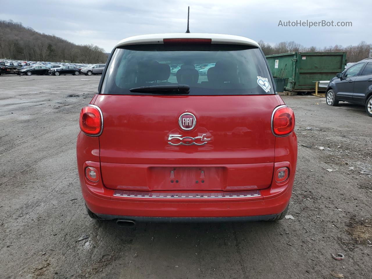 2014 Fiat 500l Easy Красный vin: ZFBCFABH4EZ001243