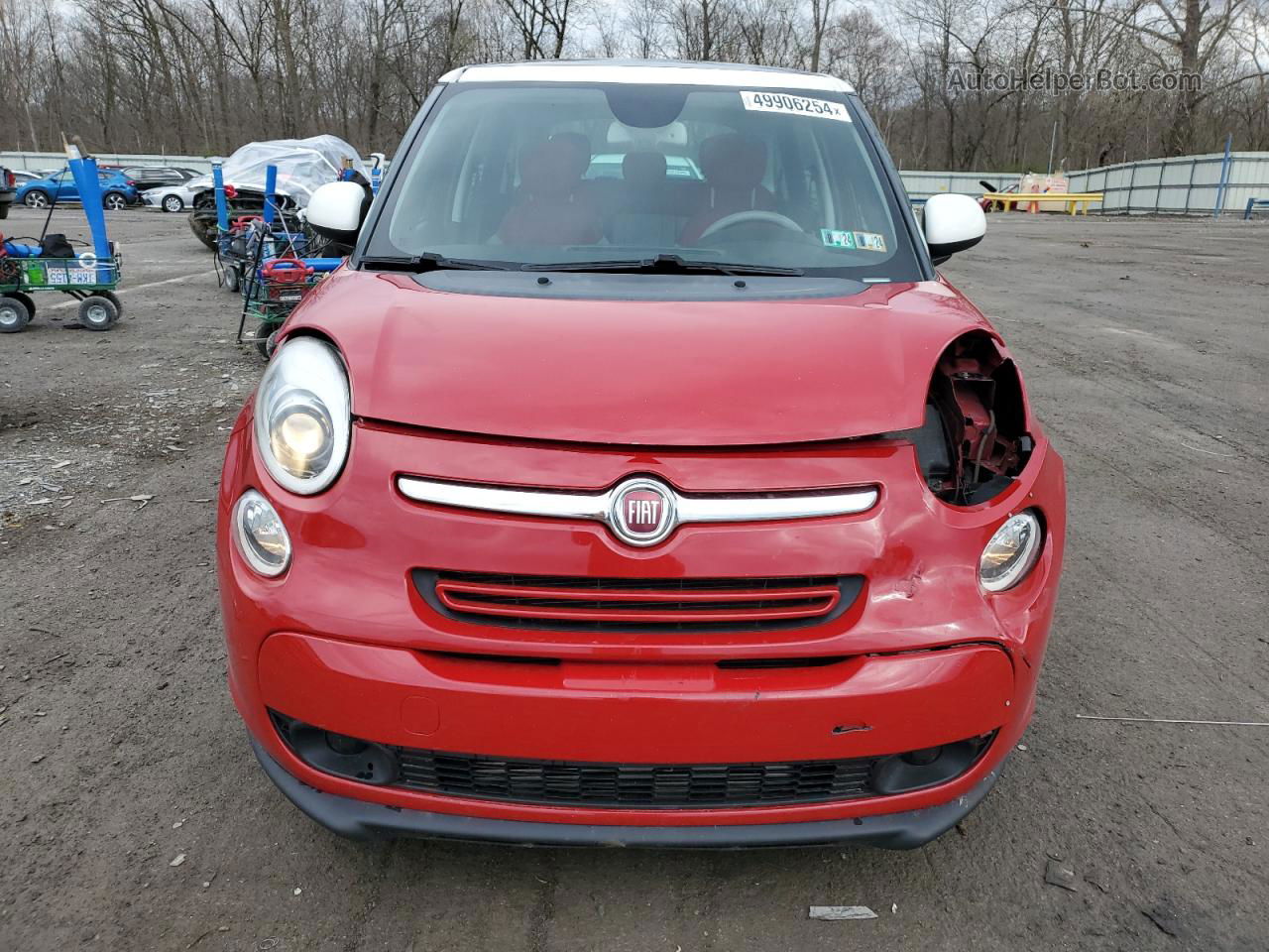 2014 Fiat 500l Easy Red vin: ZFBCFABH4EZ001243