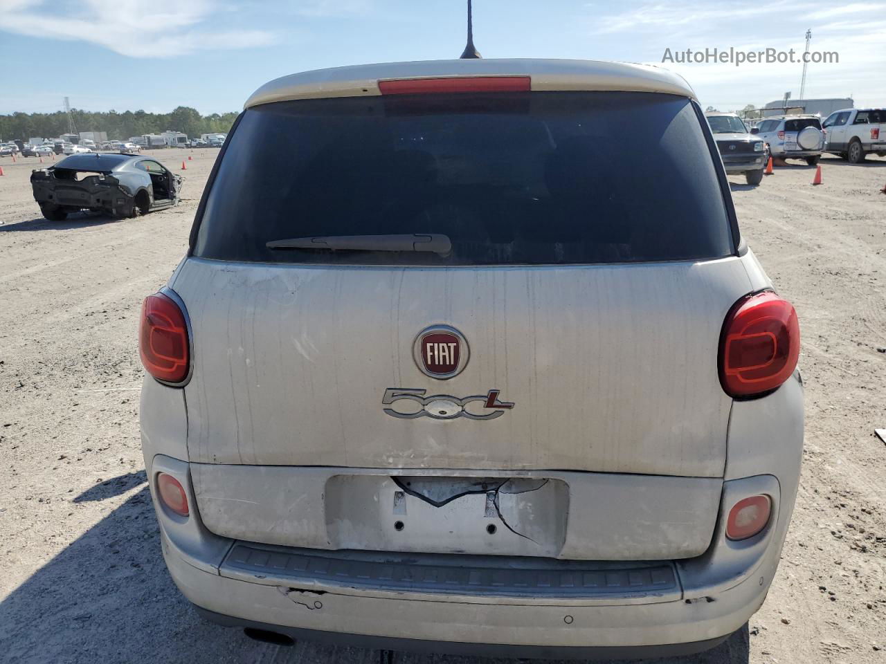 2014 Fiat 500l Easy White vin: ZFBCFABH4EZ002862