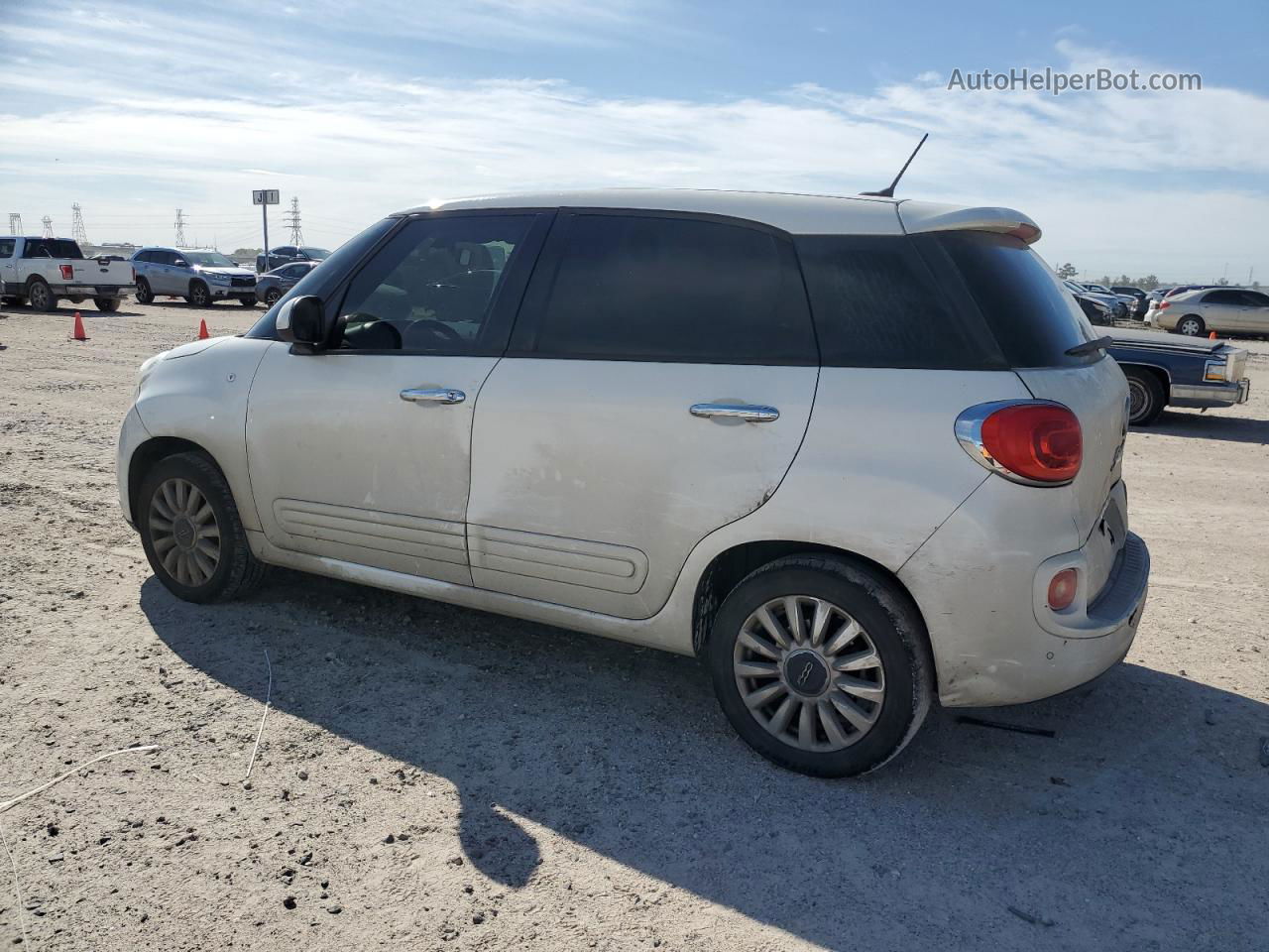 2014 Fiat 500l Easy Белый vin: ZFBCFABH4EZ002862