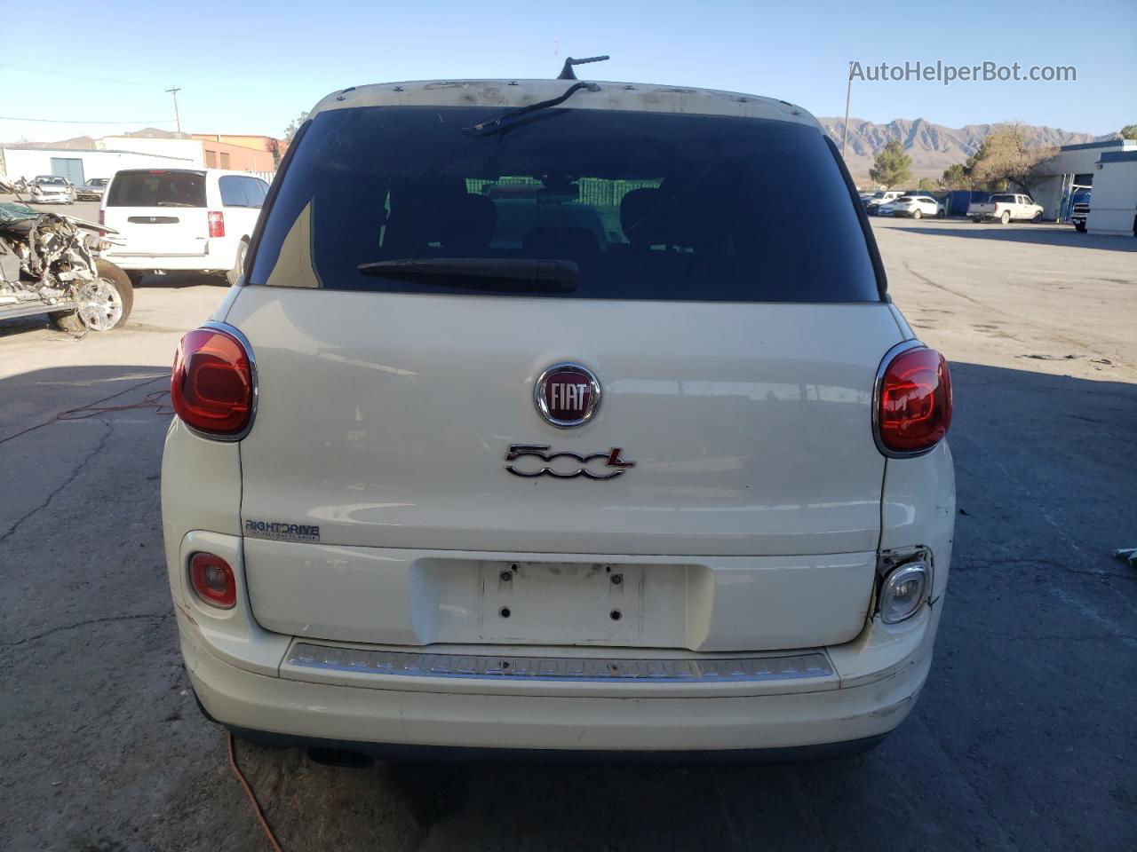 2014 Fiat 500l Easy White vin: ZFBCFABH4EZ028331