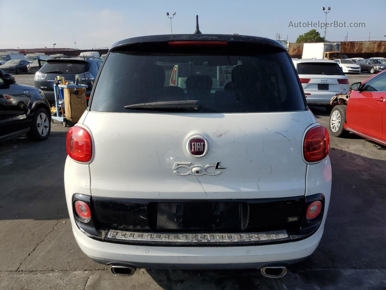 2014 Fiat 500l Easy Двухцветный vin: ZFBCFABH5EZ001400