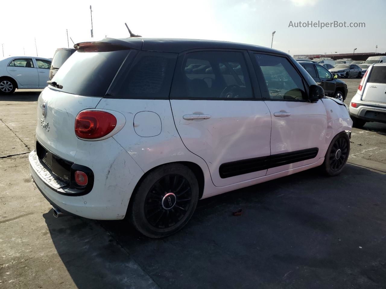 2014 Fiat 500l Easy Двухцветный vin: ZFBCFABH5EZ001400