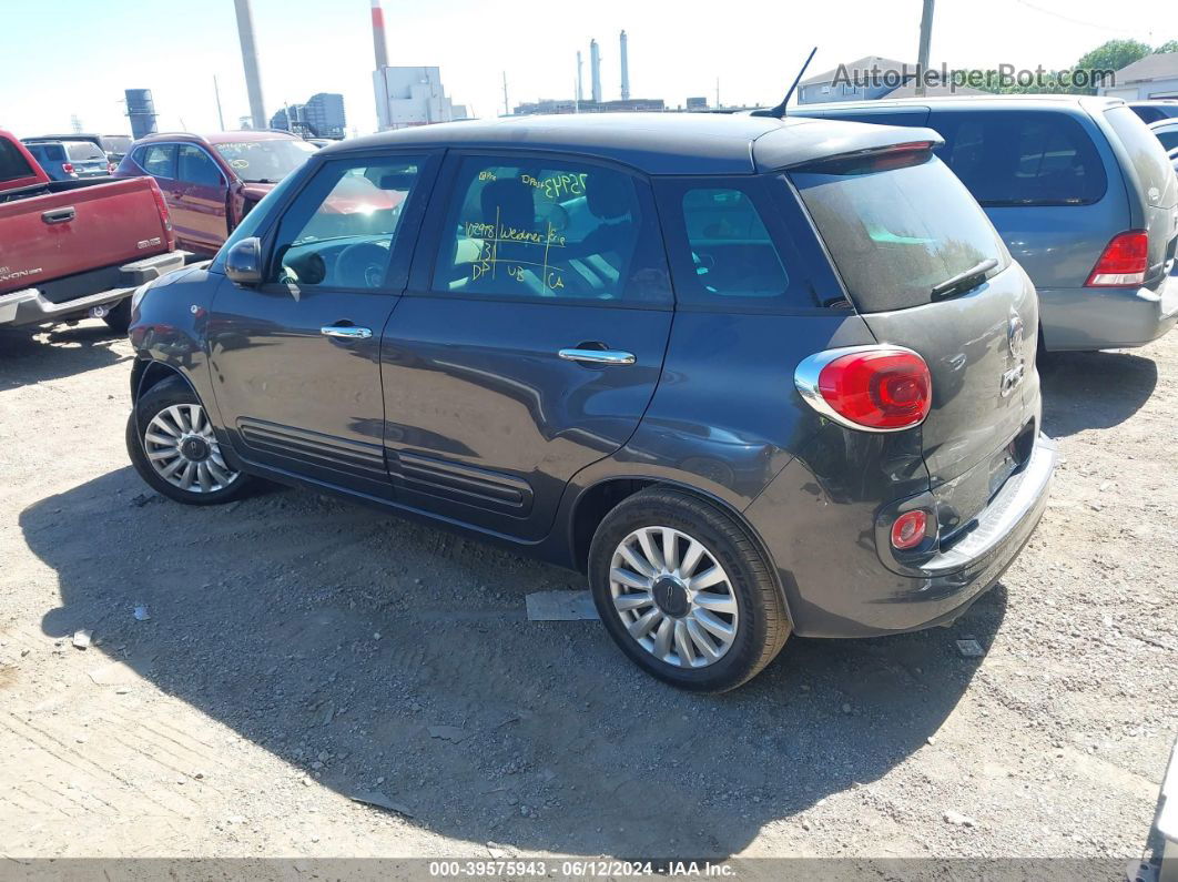 2014 Fiat 500l Easy Gray vin: ZFBCFABH5EZ010601