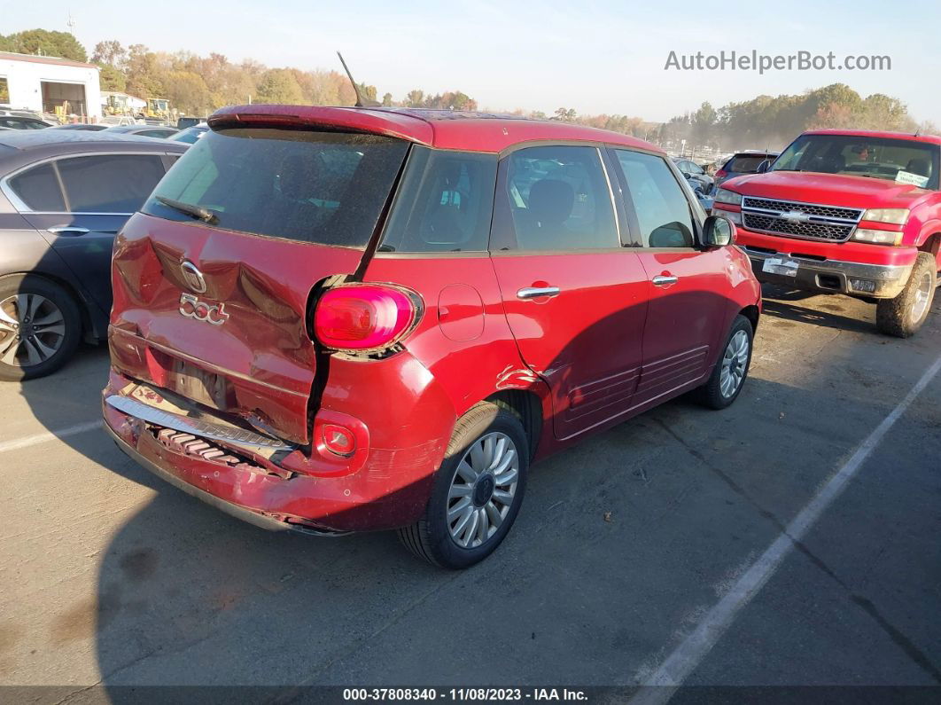 2014 Fiat 500l Easy Красный vin: ZFBCFABH6EZ021980