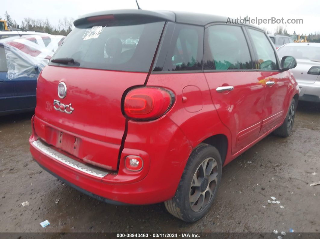 2014 Fiat 500l Easy Красный vin: ZFBCFABH6EZ026547