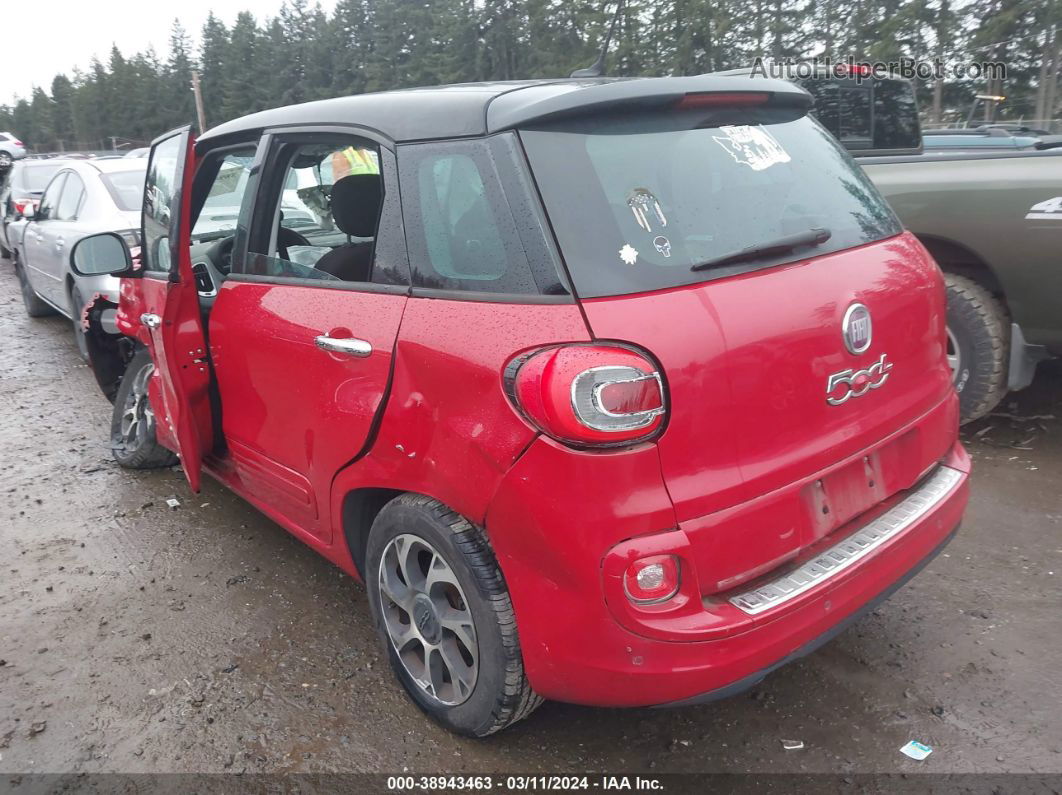 2014 Fiat 500l Easy Красный vin: ZFBCFABH6EZ026547