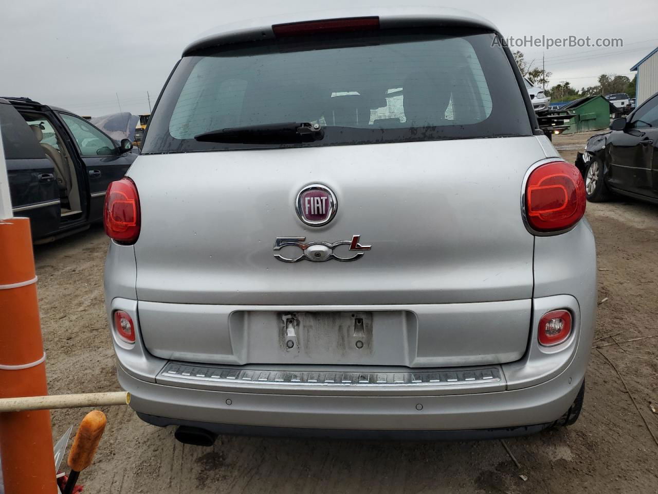 2014 Fiat 500l Easy Silver vin: ZFBCFABH6EZ026807