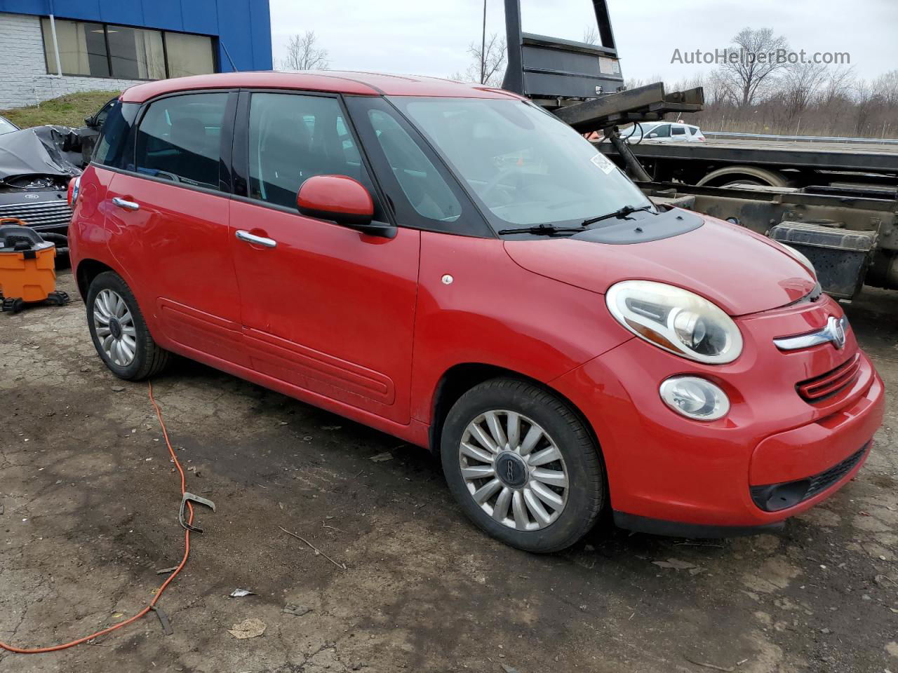 2014 Fiat 500l Easy Red vin: ZFBCFABH7EZ002869