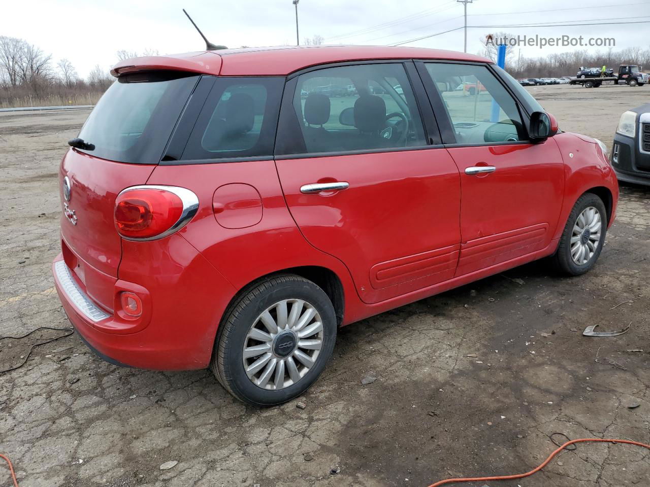 2014 Fiat 500l Easy Red vin: ZFBCFABH7EZ002869