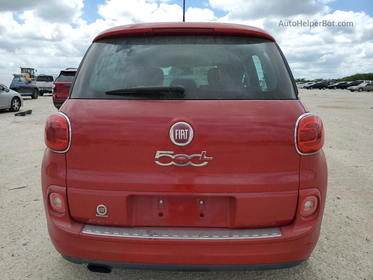 2014 Fiat 500l Easy Red vin: ZFBCFABH7EZ004024