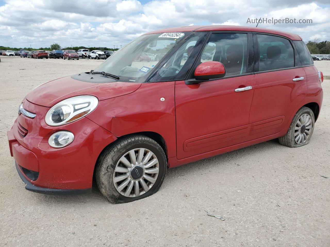 2014 Fiat 500l Easy Red vin: ZFBCFABH7EZ004024