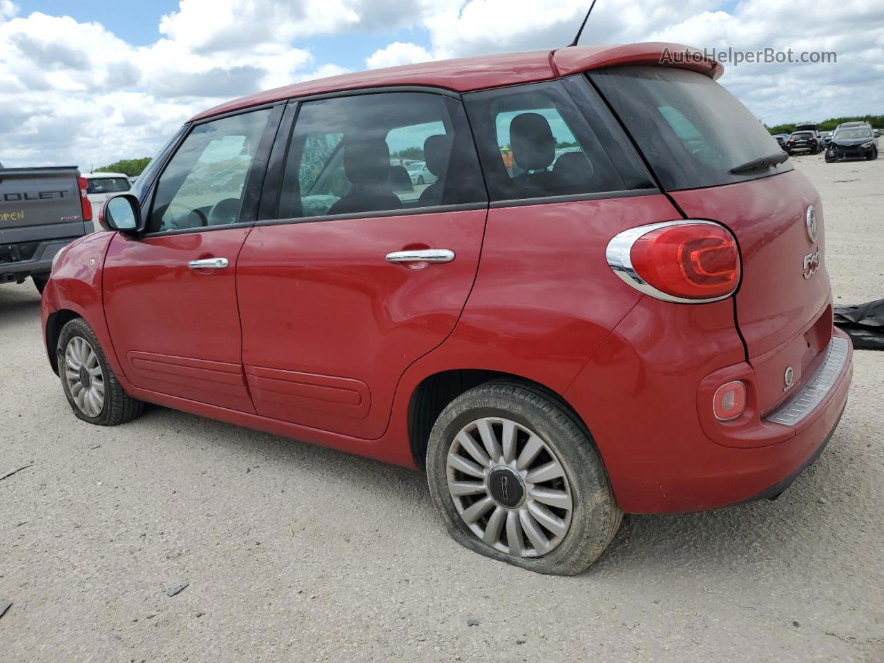 2014 Fiat 500l Easy Red vin: ZFBCFABH7EZ004024