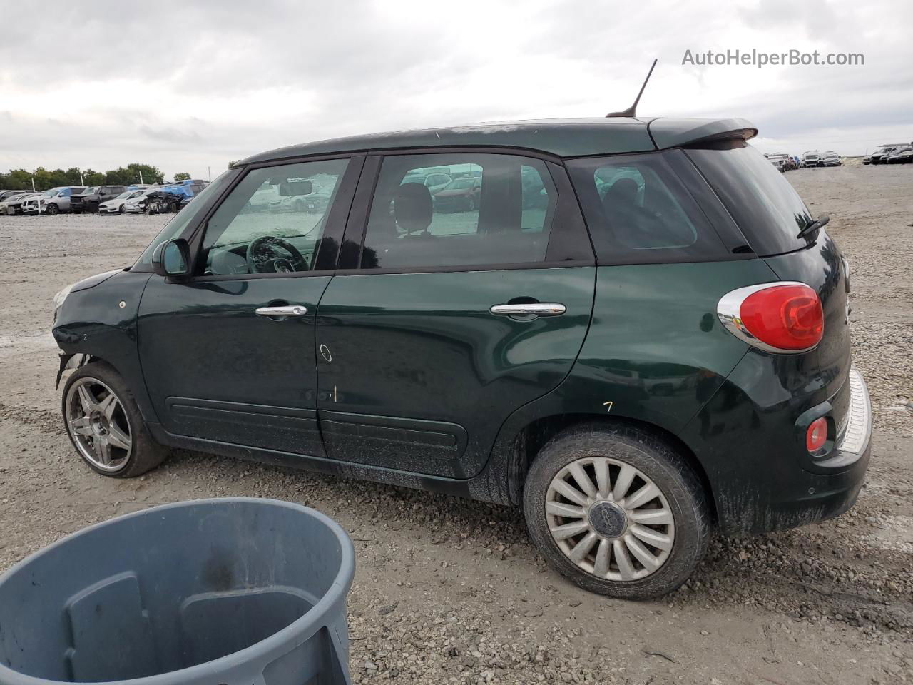 2014 Fiat 500l Easy Зеленый vin: ZFBCFABH7EZ023981