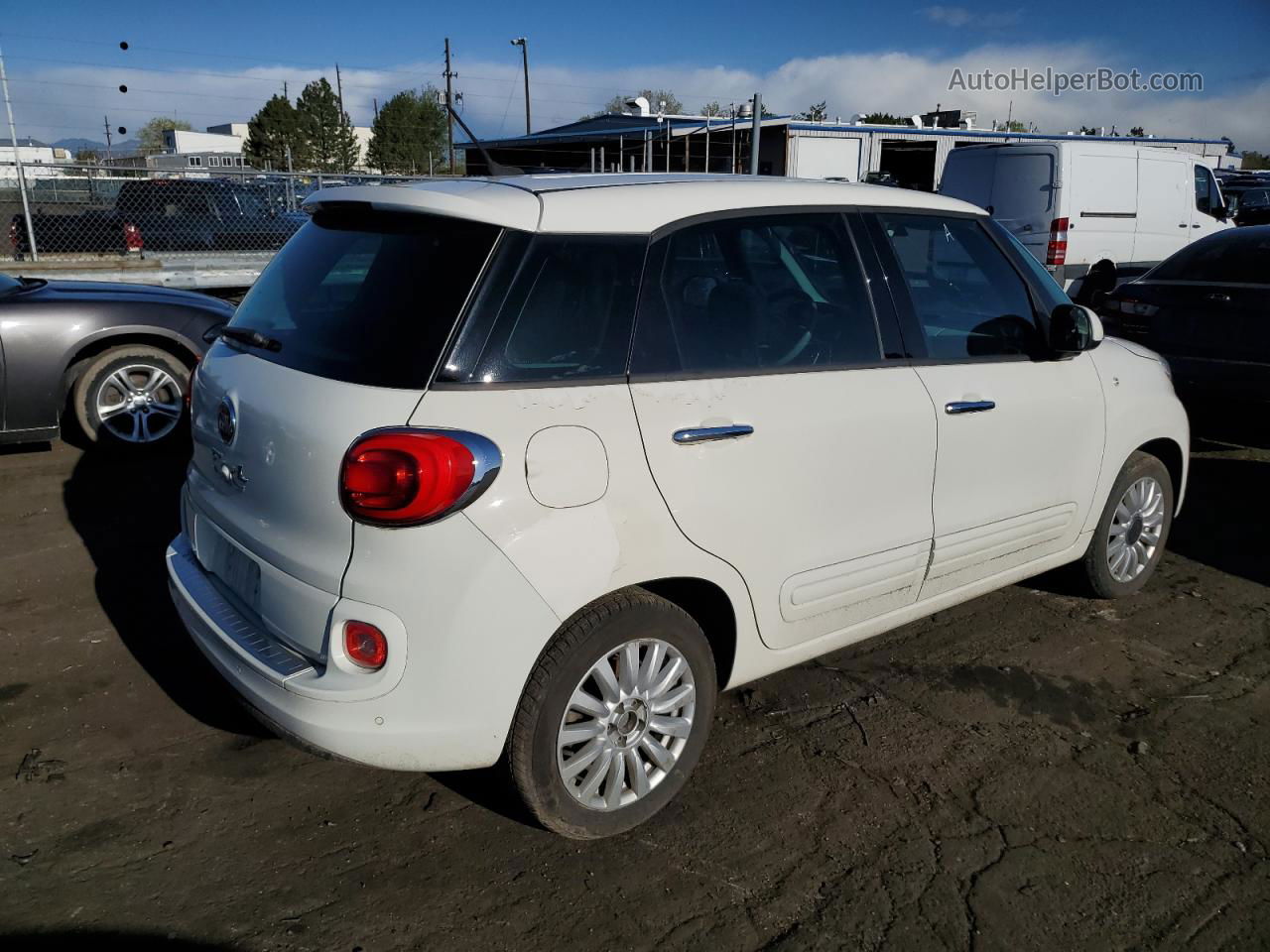 2014 Fiat 500l Easy White vin: ZFBCFABH7EZ026346