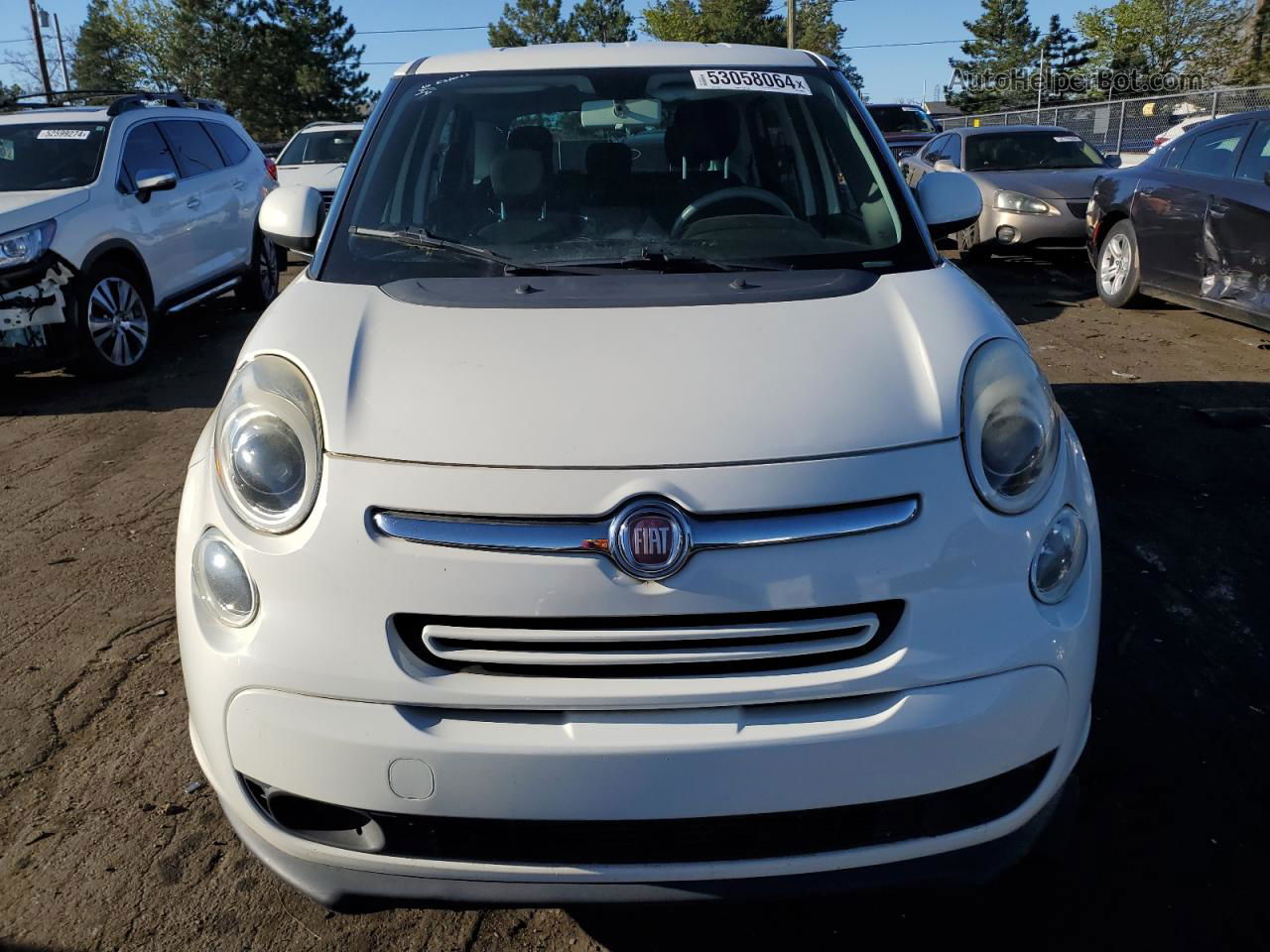 2014 Fiat 500l Easy Белый vin: ZFBCFABH7EZ026346