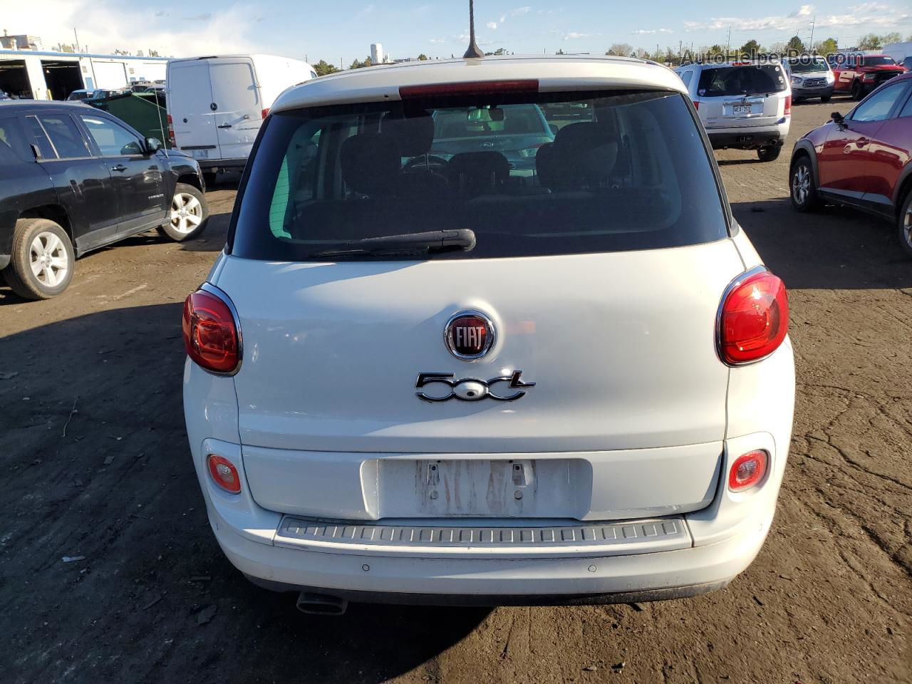 2014 Fiat 500l Easy Белый vin: ZFBCFABH7EZ026346