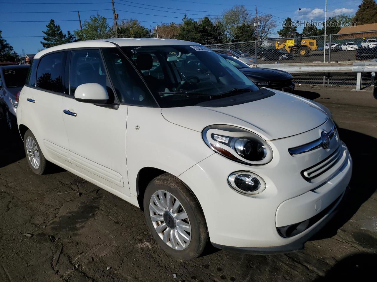 2014 Fiat 500l Easy Белый vin: ZFBCFABH7EZ026346