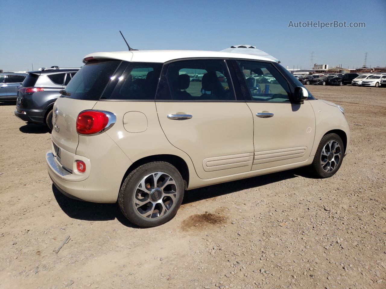 2014 Fiat 500l Easy Beige vin: ZFBCFABH7EZ026590