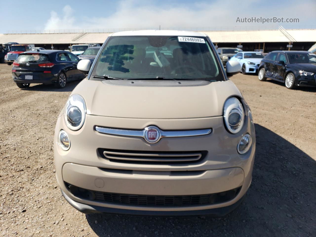 2014 Fiat 500l Easy Beige vin: ZFBCFABH7EZ026590