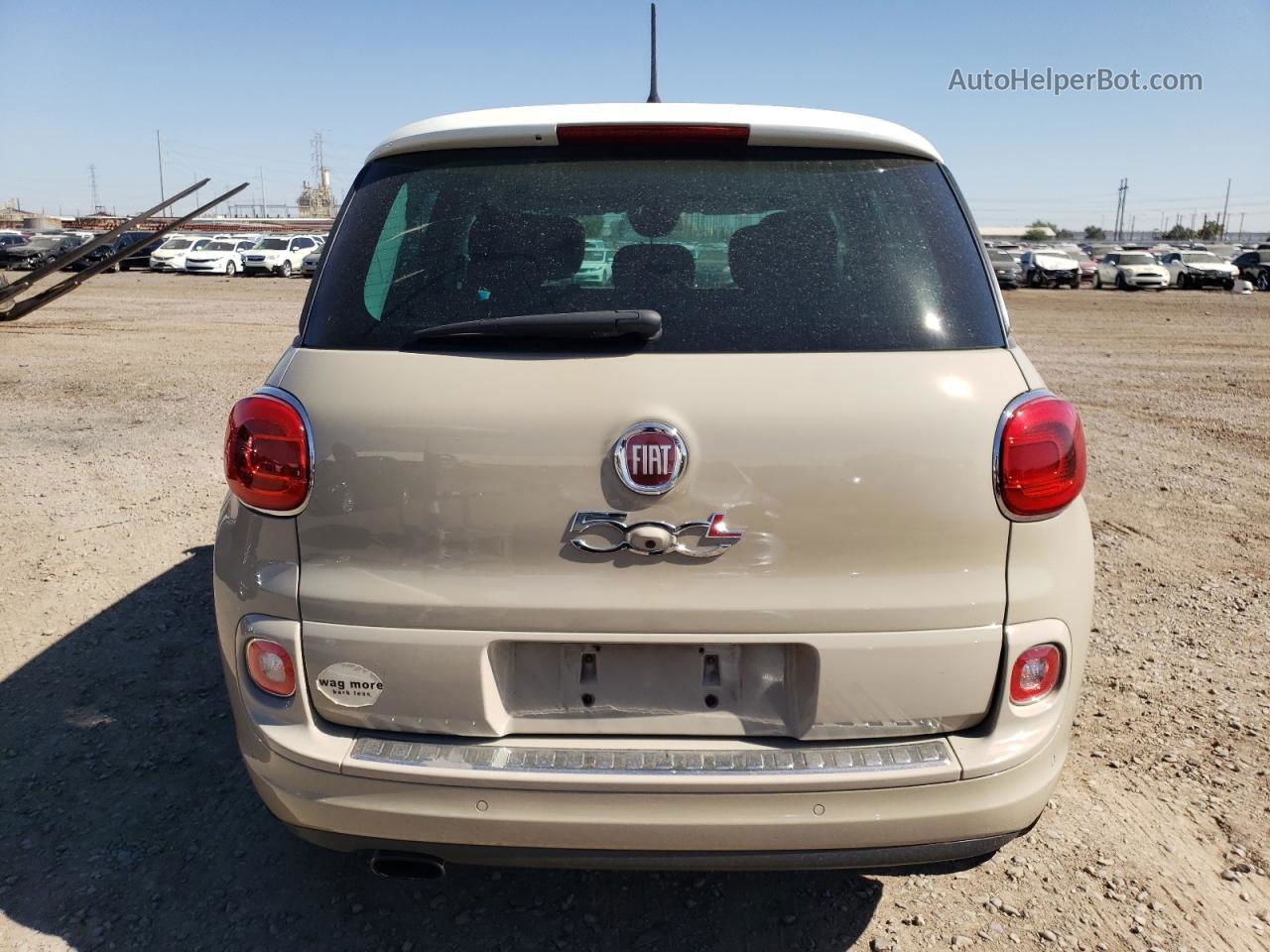 2014 Fiat 500l Easy Beige vin: ZFBCFABH7EZ026590