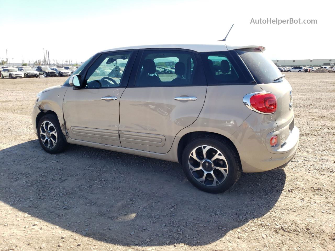 2014 Fiat 500l Easy Бежевый vin: ZFBCFABH7EZ026590