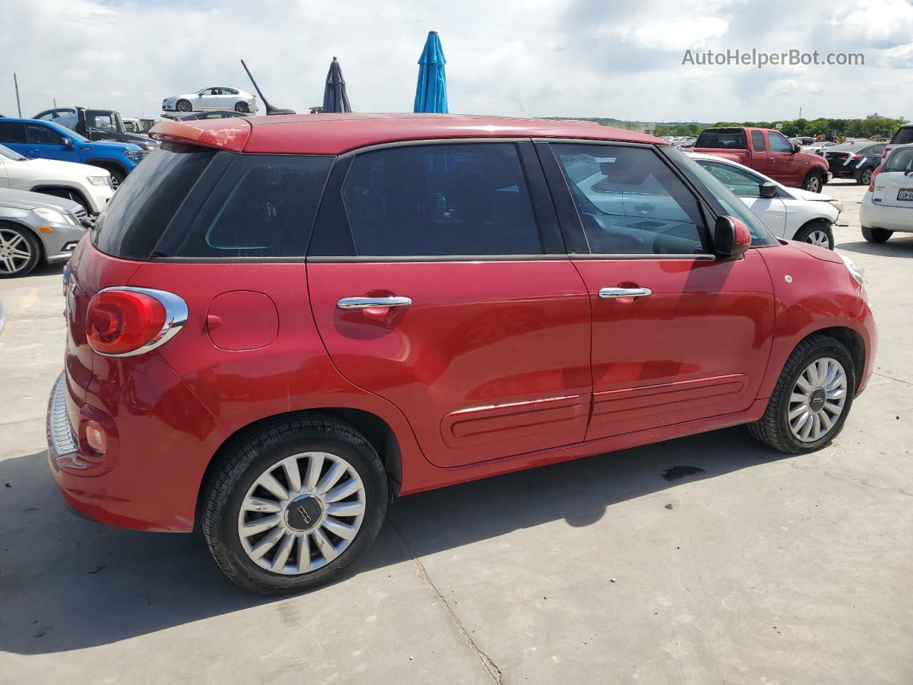 2014 Fiat 500l Easy Red vin: ZFBCFABH8EZ018112