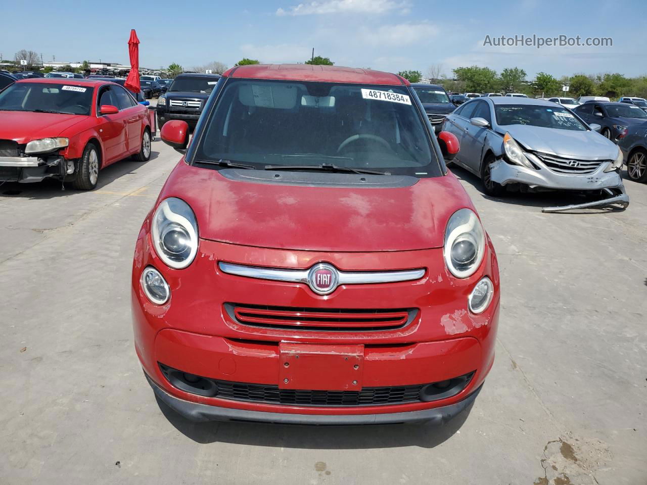 2014 Fiat 500l Easy Red vin: ZFBCFABH8EZ018112