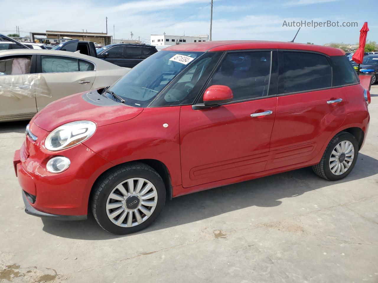 2014 Fiat 500l Easy Red vin: ZFBCFABH8EZ018112