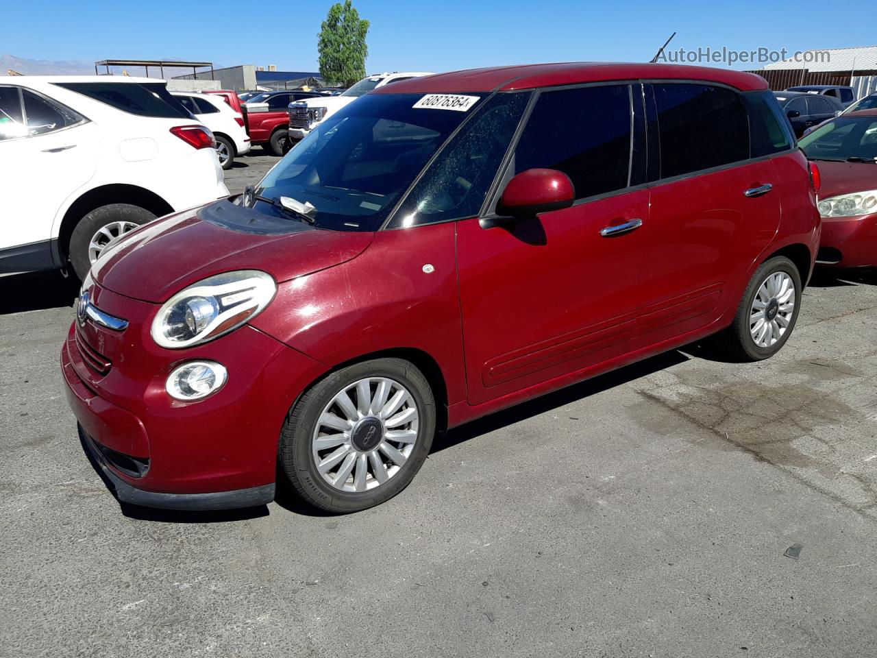 2014 Fiat 500l Easy Red vin: ZFBCFABH8EZ020961