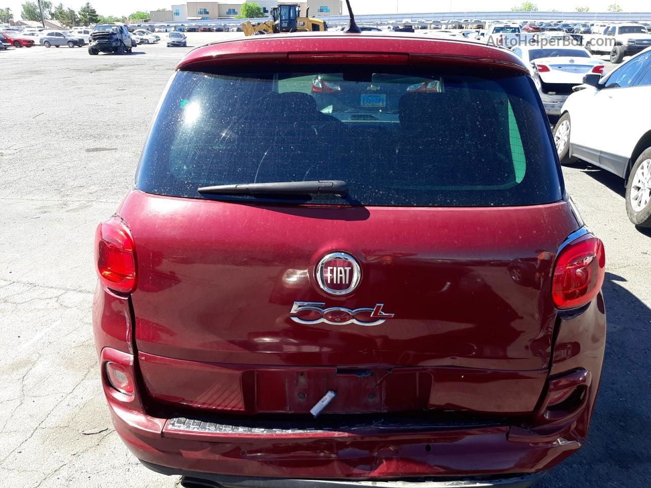 2014 Fiat 500l Easy Красный vin: ZFBCFABH8EZ020961