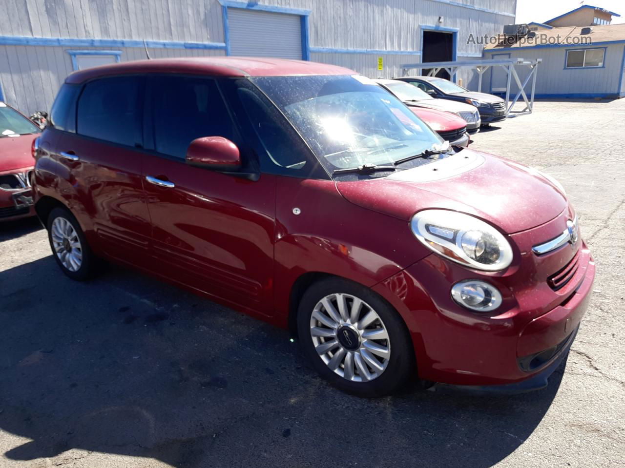 2014 Fiat 500l Easy Красный vin: ZFBCFABH8EZ020961